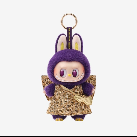 LABUBUxPRONOUNCE- WINGS OF FORTUNE Vinyl Plush Hanging card - Picture 3 of 4